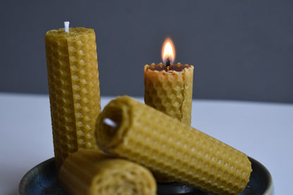 Velas de Cera de Abeja